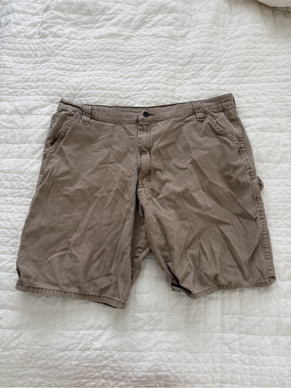 Men's Wrangler Casual Brown Utility Shorts